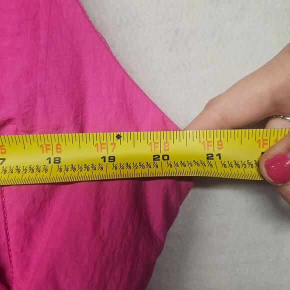 Thread & Supply Pink Nylon Crop Puffer Vest - Picture 5 of 7